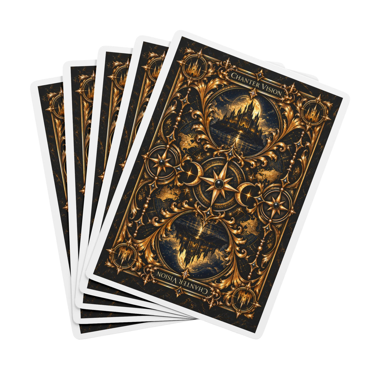 Chanter Island Castle Playing Cards