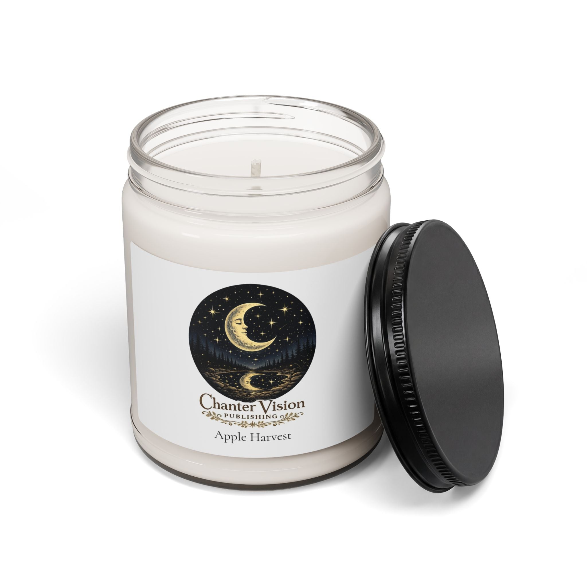 Moonlit Night Soy Candle – 9oz Scented Jar | Chanter Vision