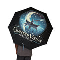 Celestial Rowing Night Sky Foldable Umbrella