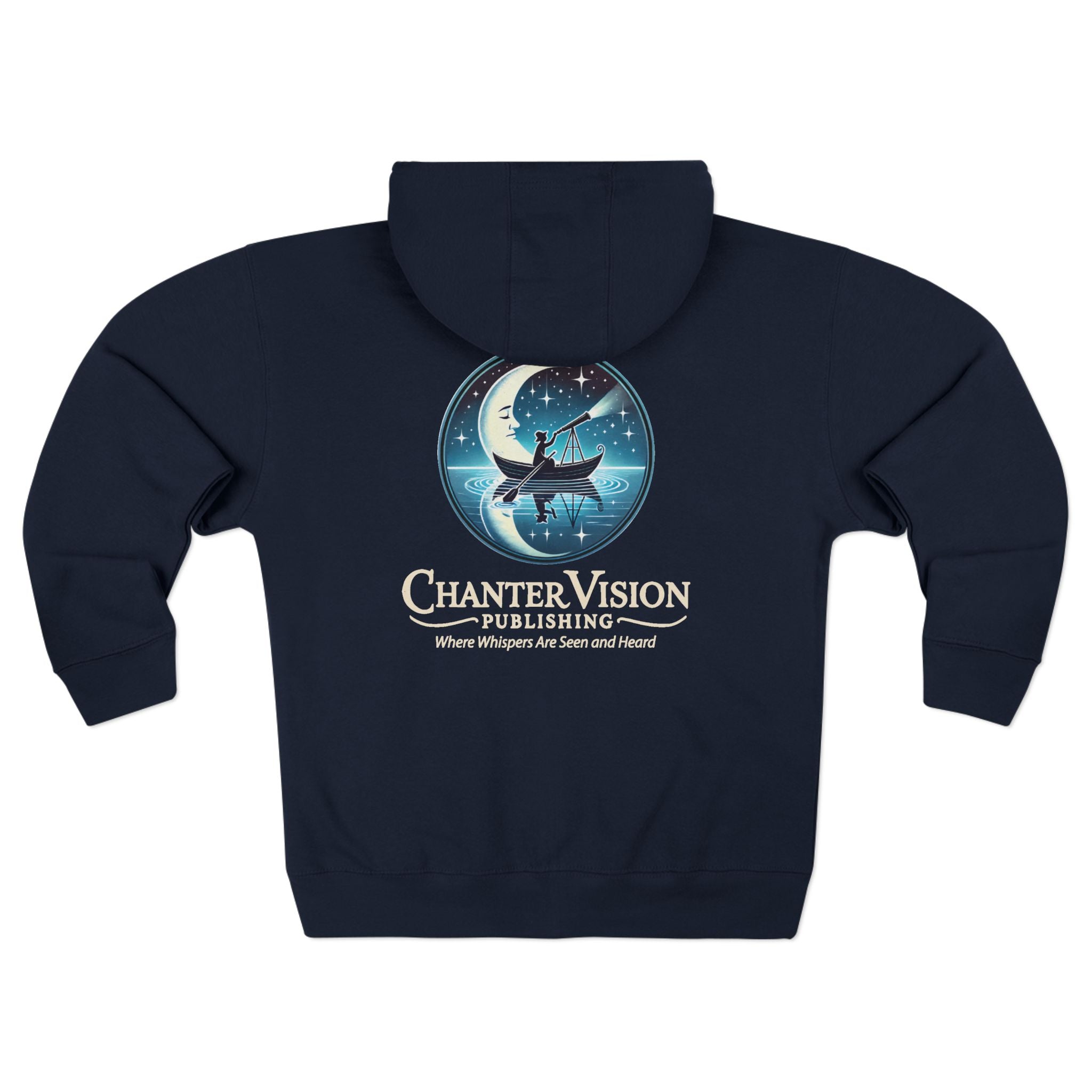 Moonlight Observer Zip Hoodie