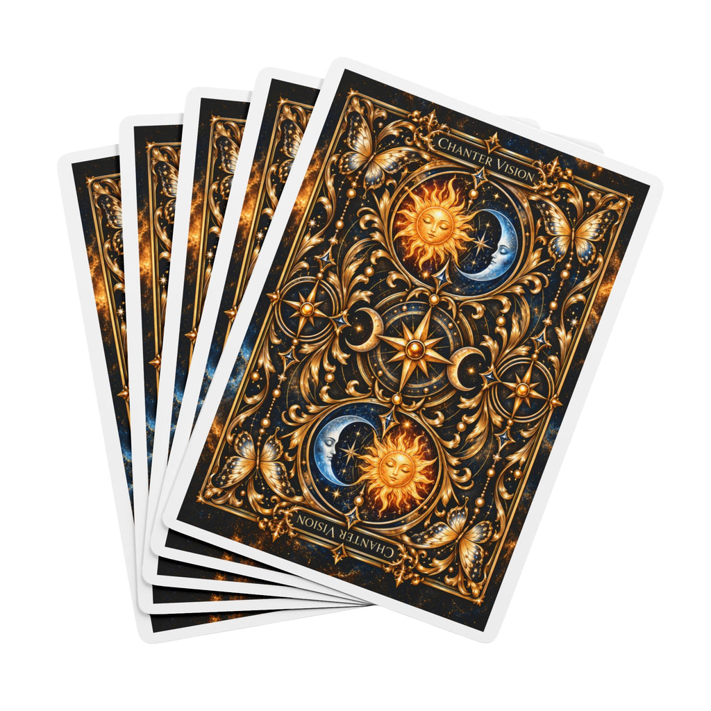 Abby Chanter Sun & Moon Playing Cards