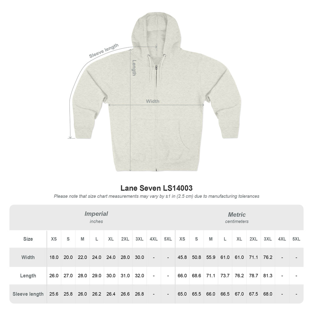 Moonlight Observer Zip Hoodie