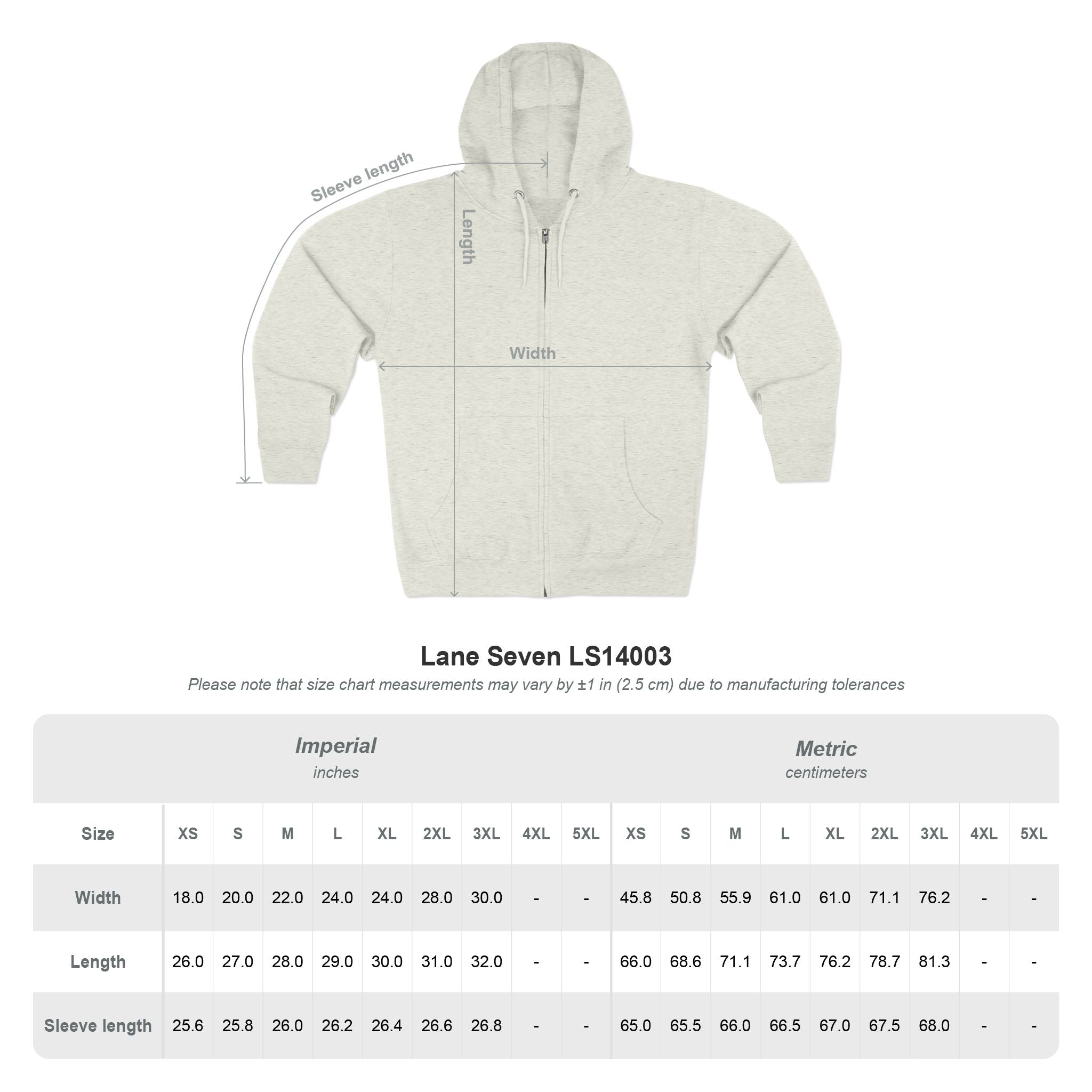 Moonlight Observer Zip Hoodie