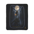 Escape Ladder Sherpa Throw Blanket | Moonlit Forest Art