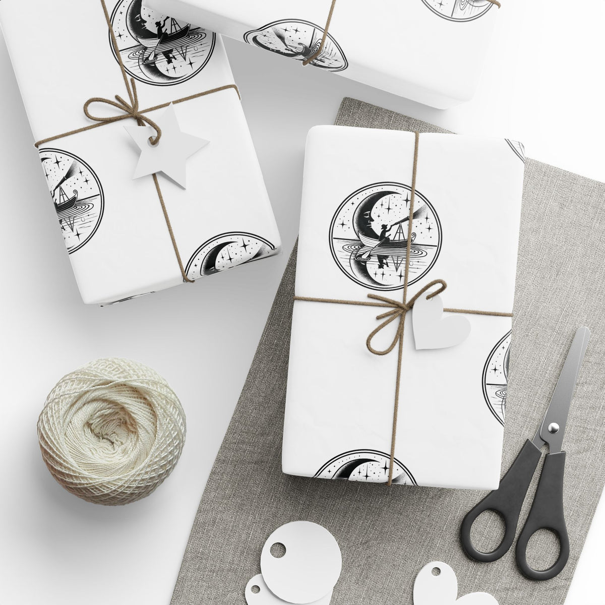 Signature Gift Wrapping Paper – Black & White