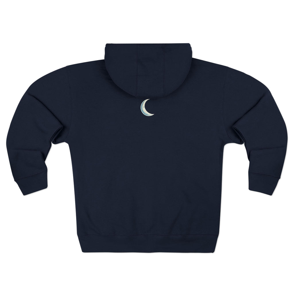 Moonlight Observer Zip Hoodie