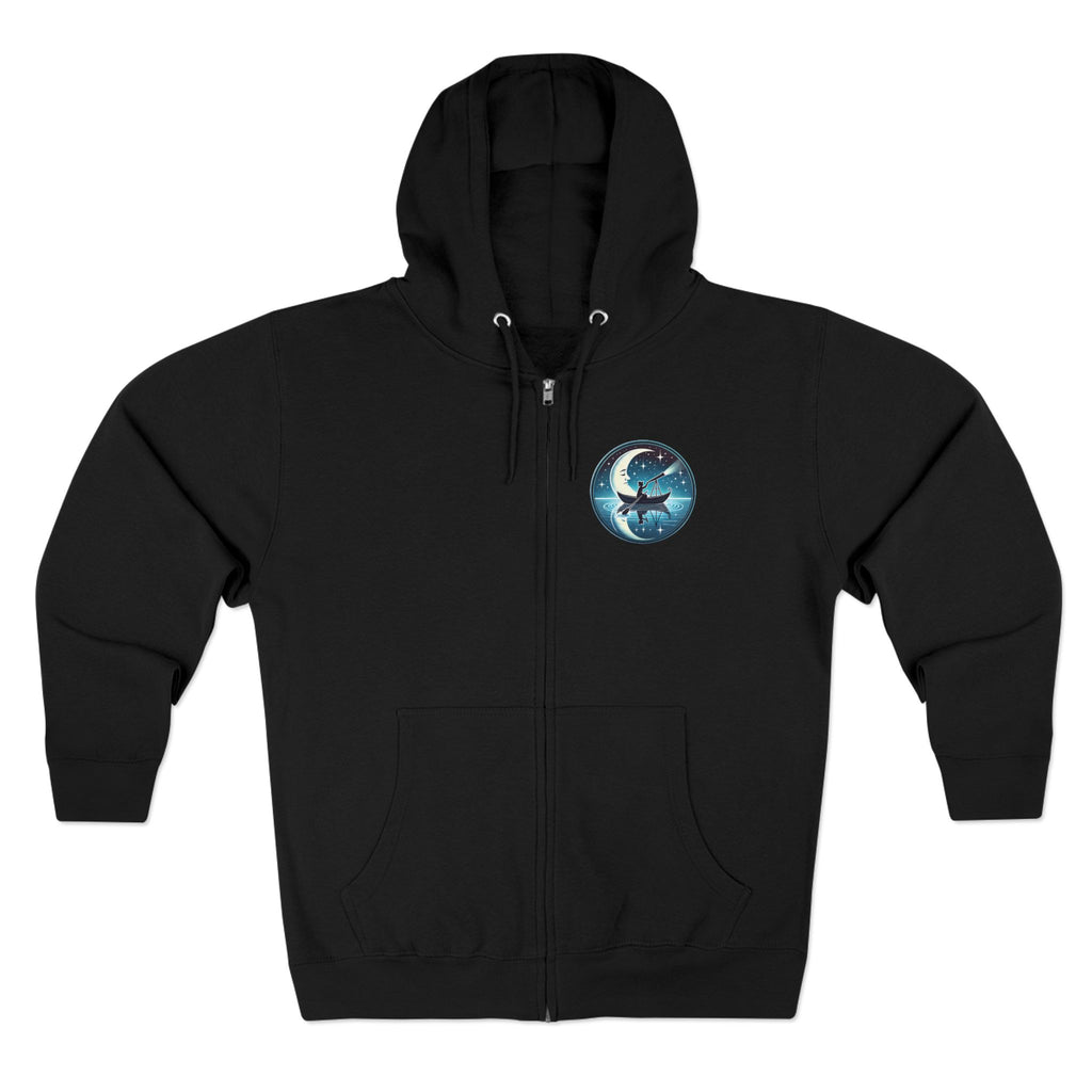 Moonlight Observer Zip Hoodie