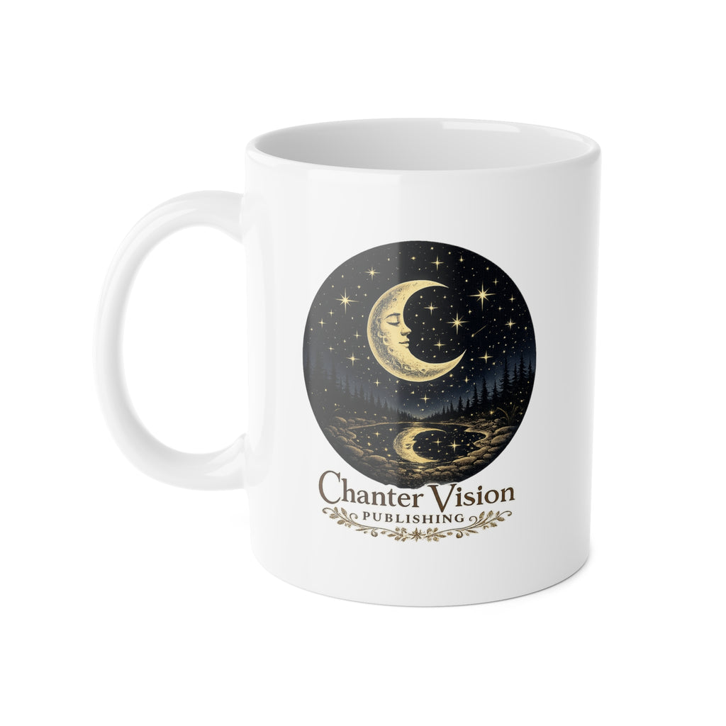 Chanter Vision Moonlight Seal Ceramic Coffee Mug – 11oz
