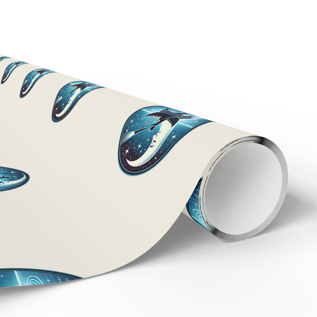 Signature Gift Wrapping Paper – Blue