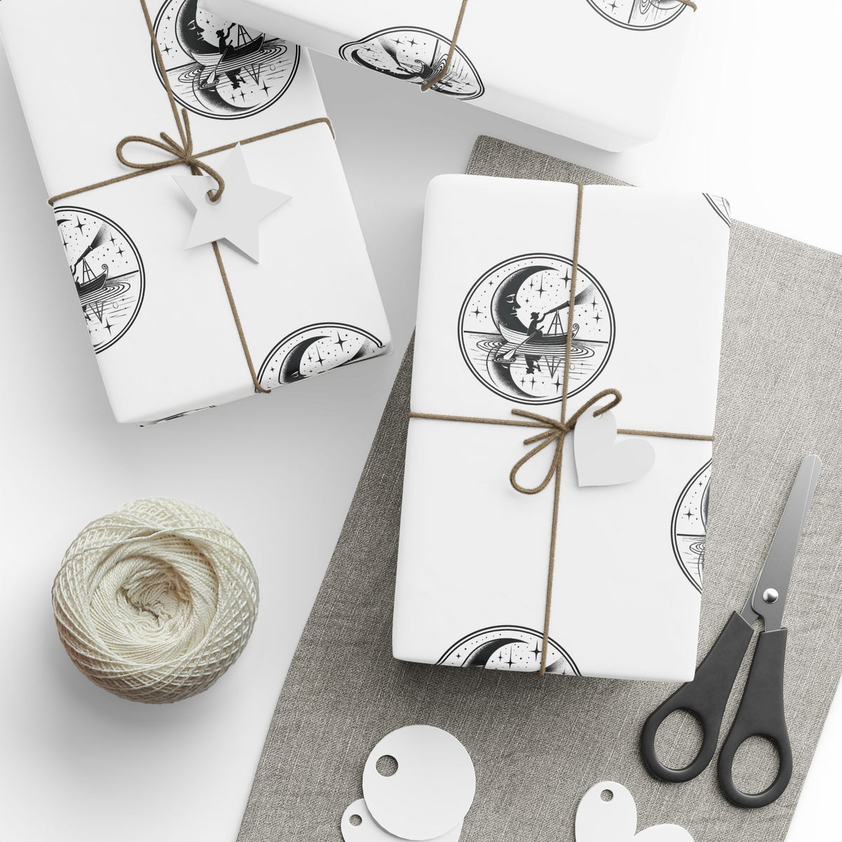 Signature Gift Wrapping Paper – Black & White