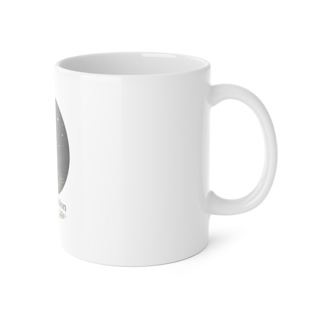 Chanter Vision Moonlight Seal Ceramic Coffee Mug – 11oz