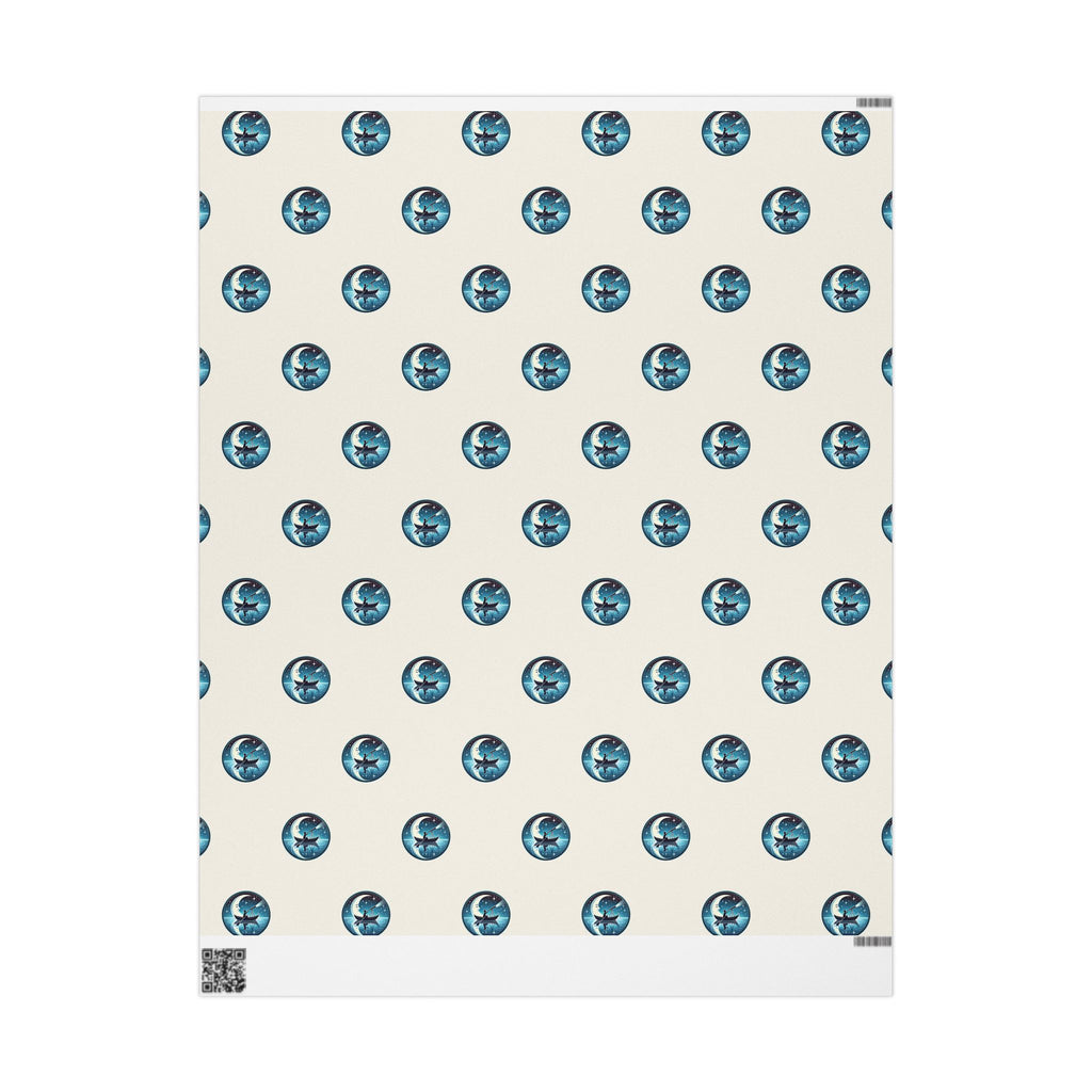 Signature Gift Wrapping Paper – Blue
