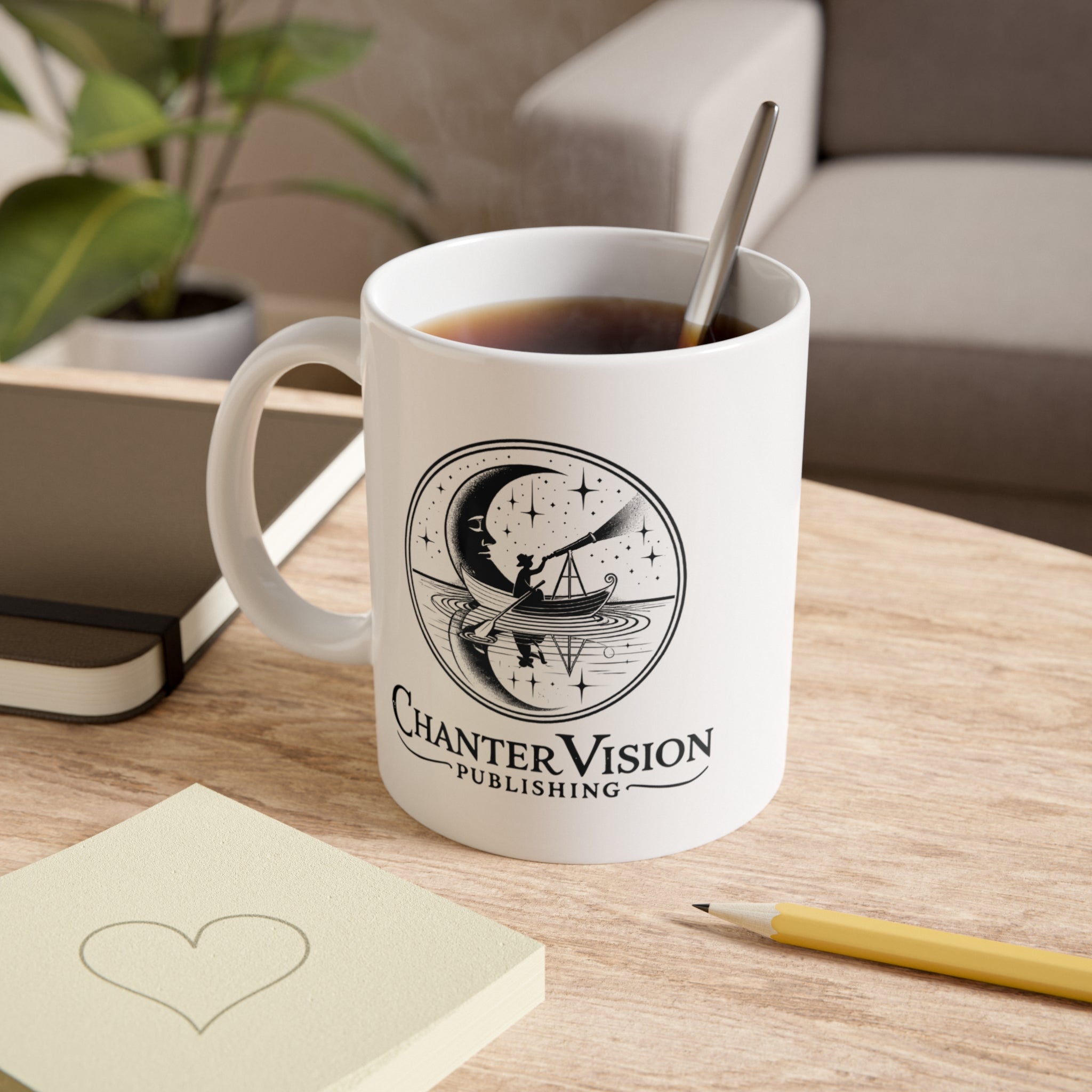 Chanter Vision Moonlight Seal Ceramic Mug