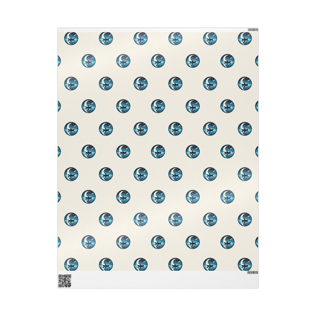 Signature Gift Wrapping Paper – Blue