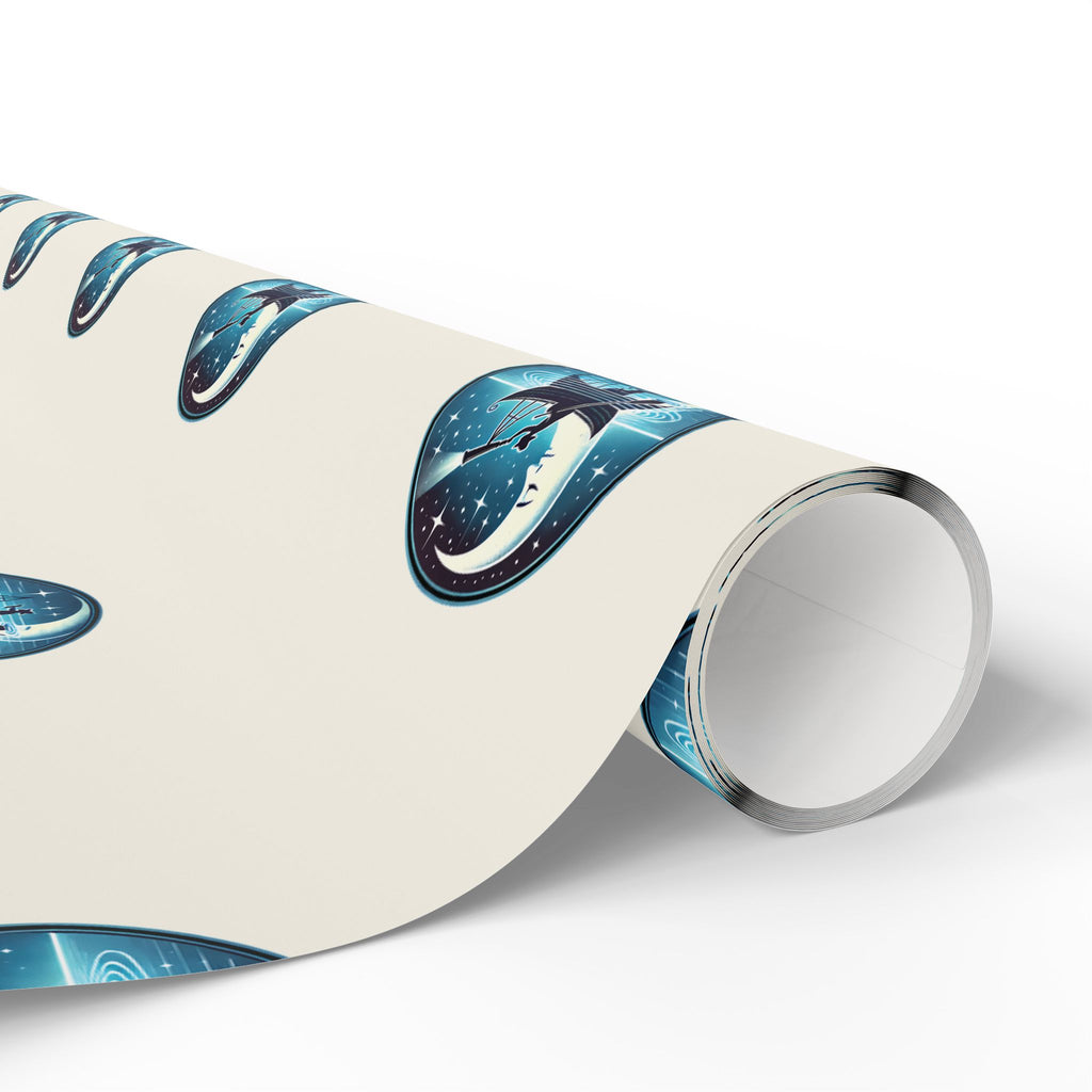 Signature Gift Wrapping Paper – Blue