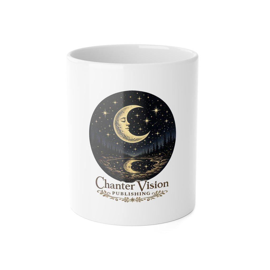 Chanter Vision Moonlight Seal Ceramic Coffee Mug – 11oz
