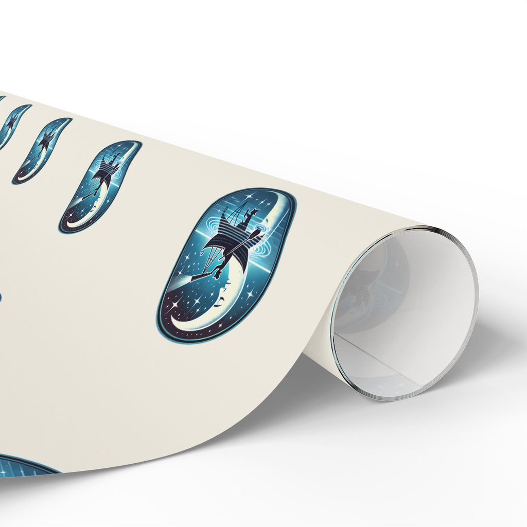 Signature Gift Wrapping Paper – Blue
