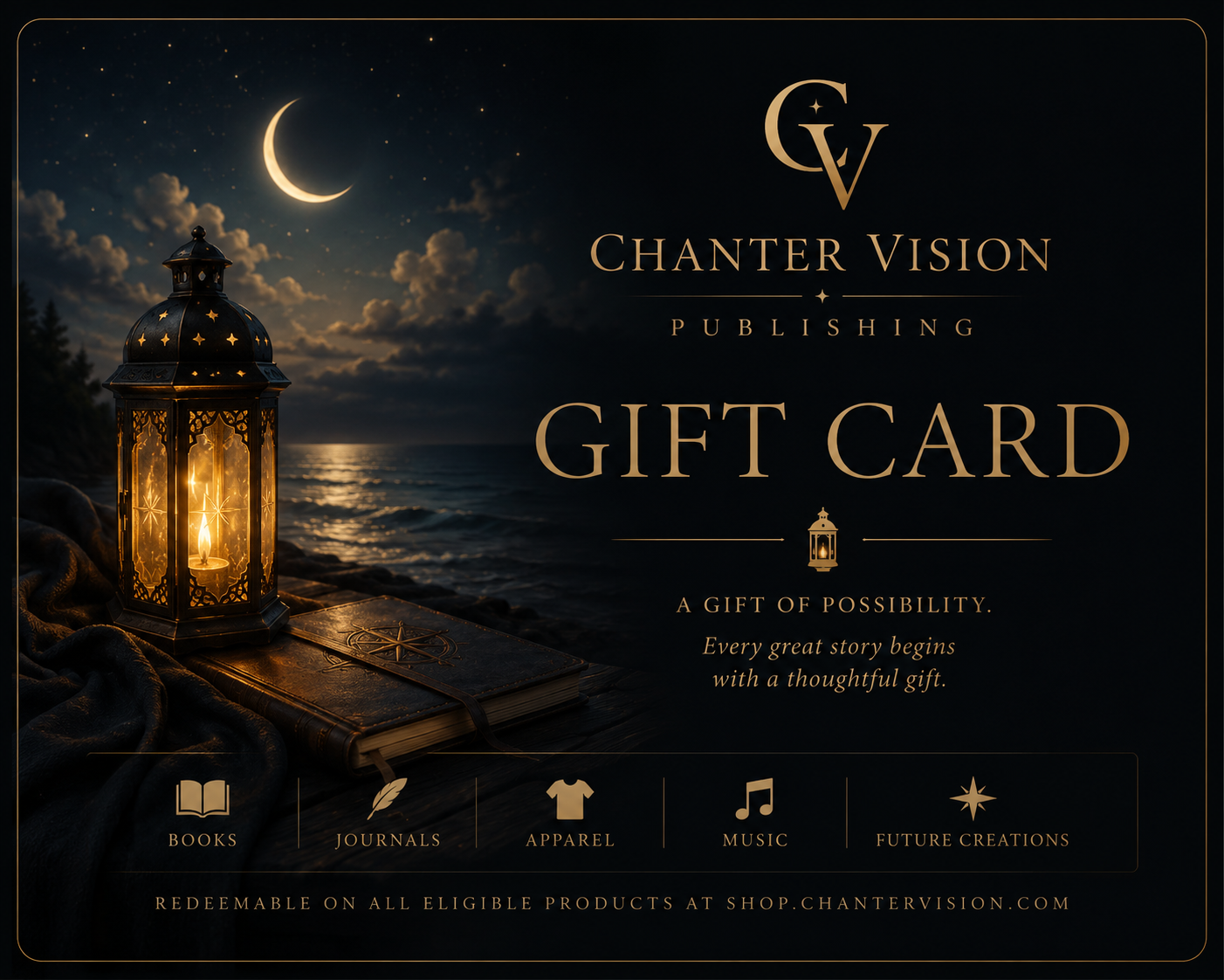 Chanter Vision Gift Card