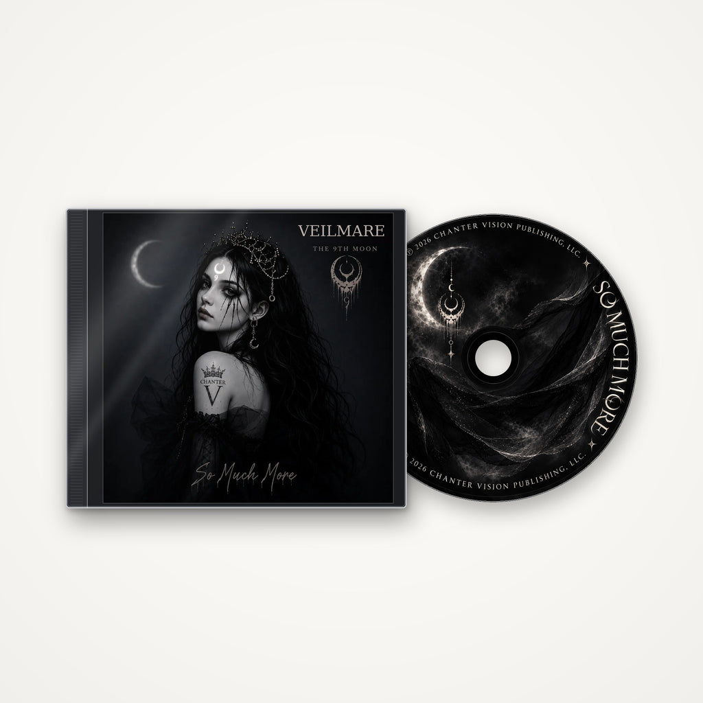 Veilmare So Much More CD single: jewel case with the cover art beside the printed disc